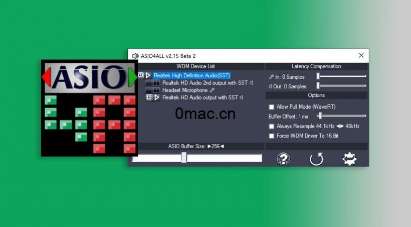 ASIO4ALL 升级，完美支持 Intel SST 音频驱动-0mac
