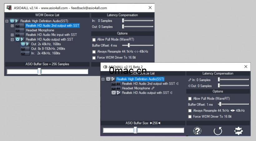 图片[1]-ASIO4ALL 升级，完美支持 Intel SST 音频驱动-0mac
