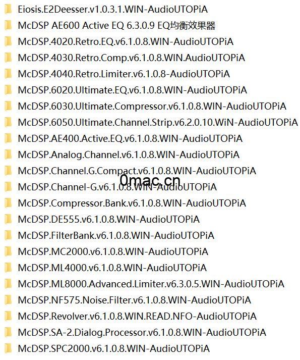 图片[2]-混音效果器插件包 McDSP v6.1.0 PC 包远程安装McDSP v5.1.1 MAC-0mac