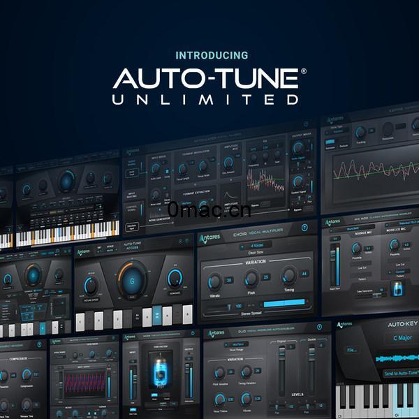 Auto-Tune Unlimited 2021-12-01 CE 人声修音插件PC版本-0mac