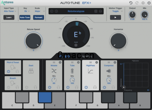 Antares – Auto-Tune EFX+ v10.0 VST3/AAX x64 [23.4.2023]-CE-V.R人声效果器插件-0mac