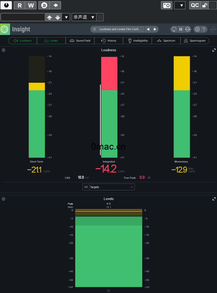 图片[1]-iZotope – Insight 2 v2.3.0响度表插件支持PC/MAC系统-0mac