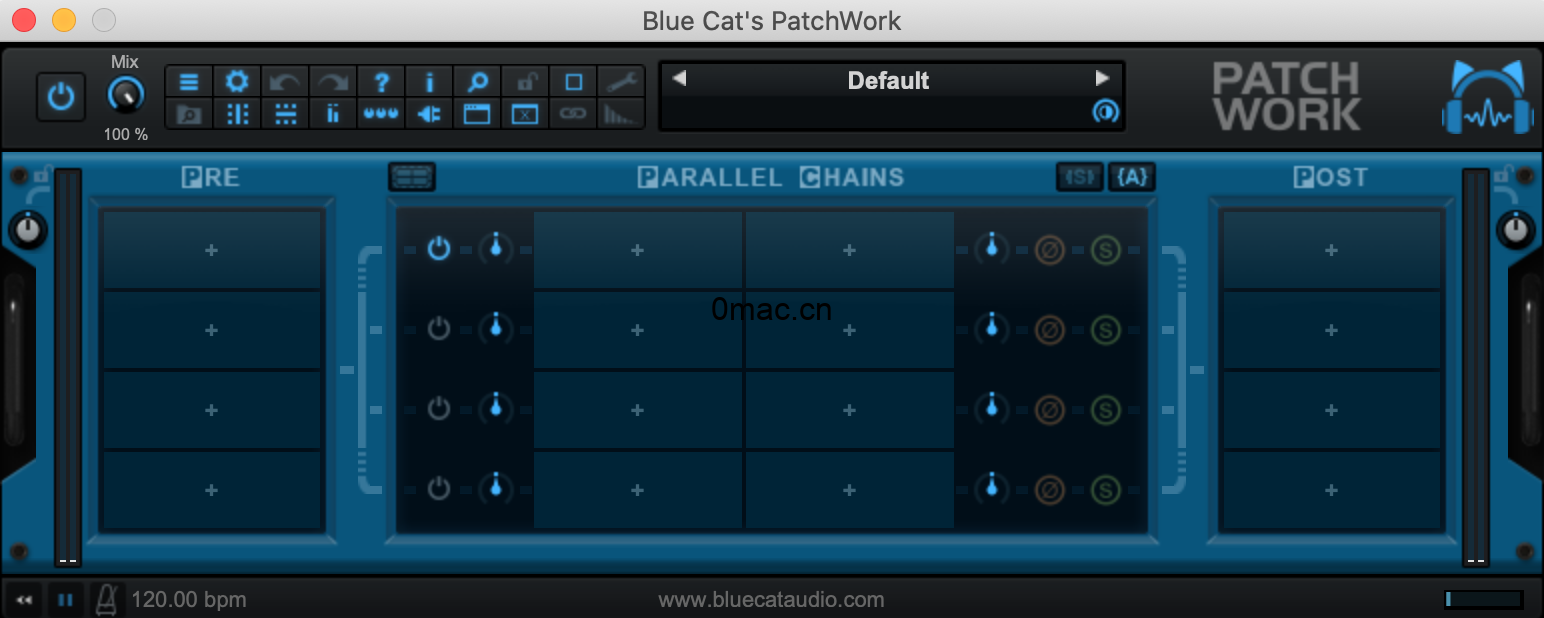 Blue.Cat.Audio.Blue.Cats.PatchWork.v2.65蓝猫转接插件pro tools插件救星支持PC/MAC系统-0mac