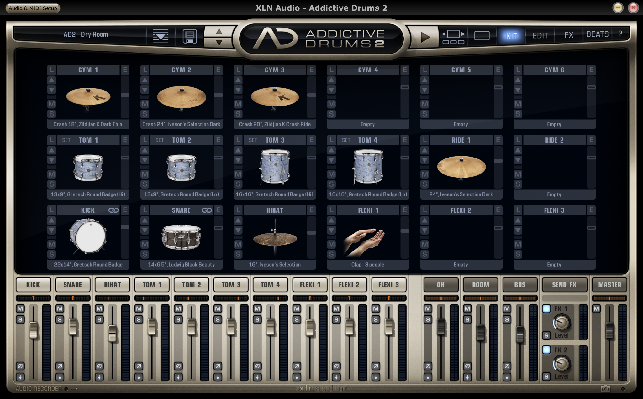 XLN Audio Addictive Drums 2架子鼓音源插件支持PC/MAC系统-0mac