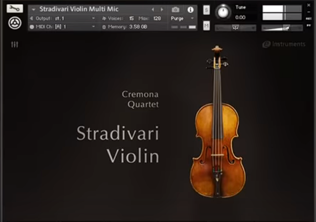 小提琴音色Native Instruments Stradivari Violin-0mac