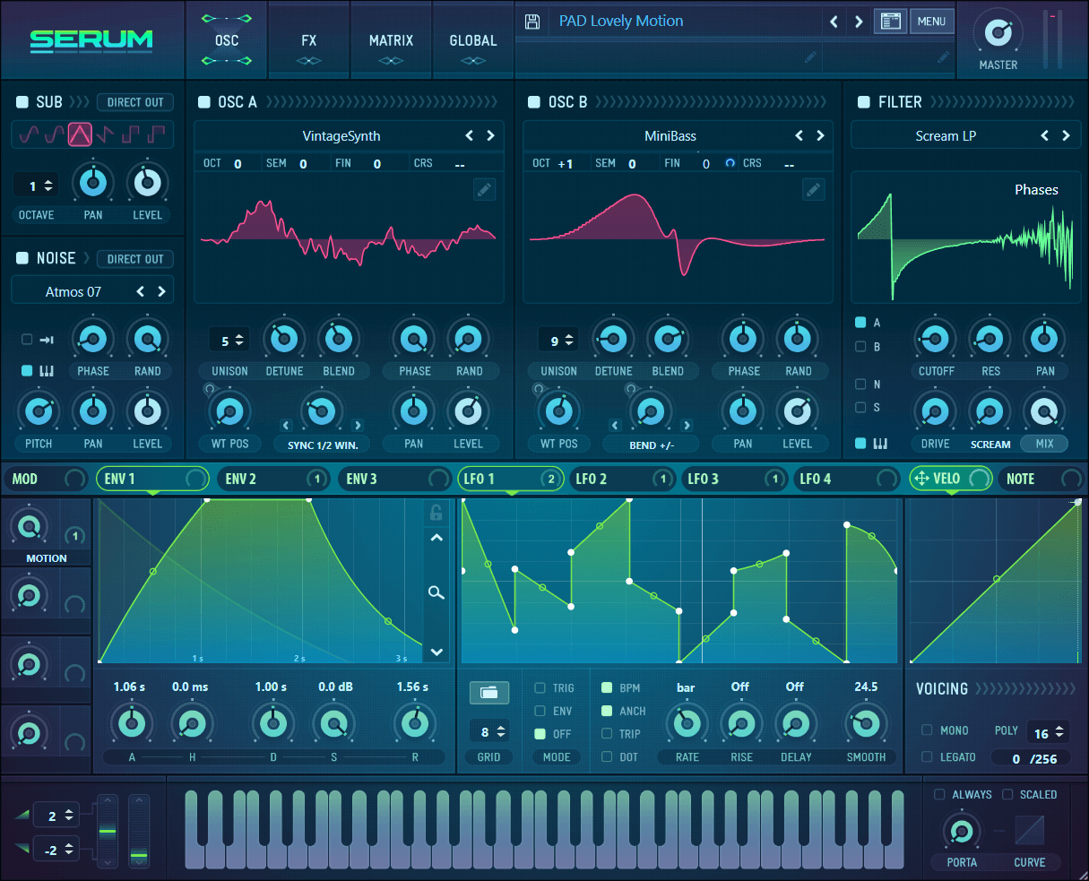 电音必备血清合成器Serum & SerumFX-Xfer Records 1.3.5b7[b8 mac]支持PC/MAC-0mac