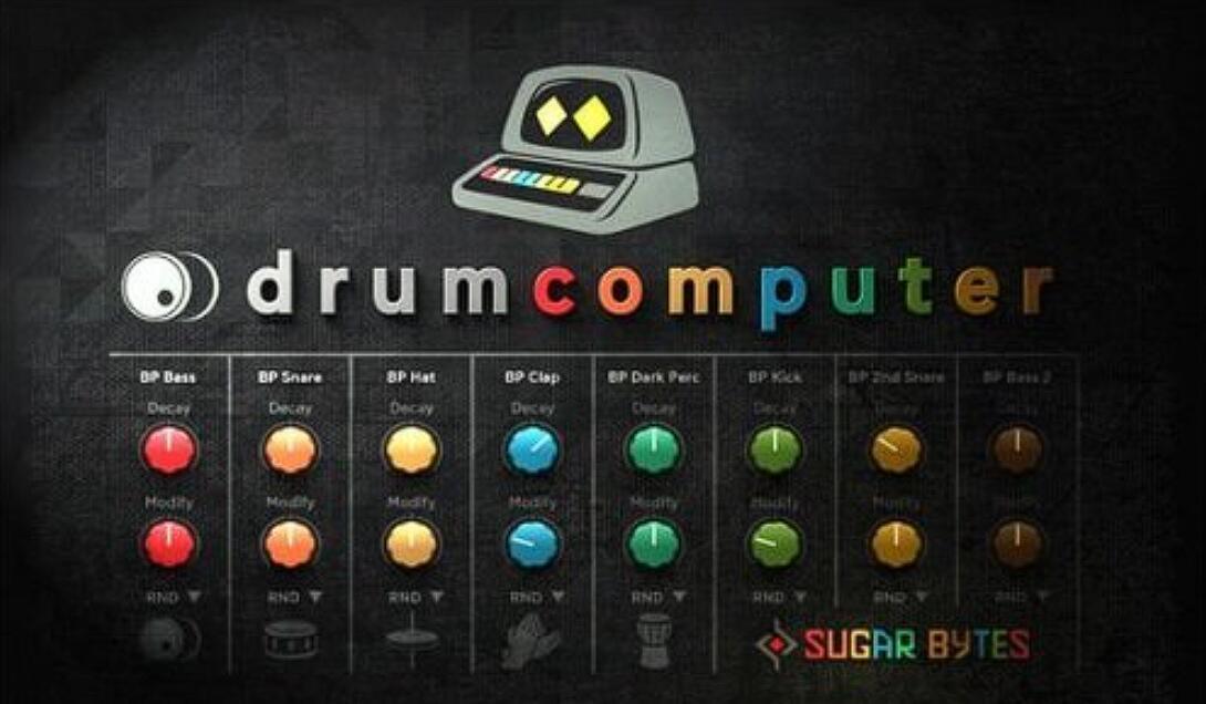 鼓合成器Sugar Bytes – DrumComputer 1.3.3支持PC/MAC系统-0mac