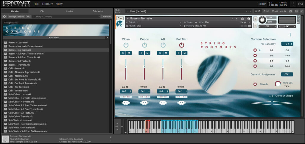 图片[1]-管弦Strezov Sampling – String Contours (Kontakt)-0mac