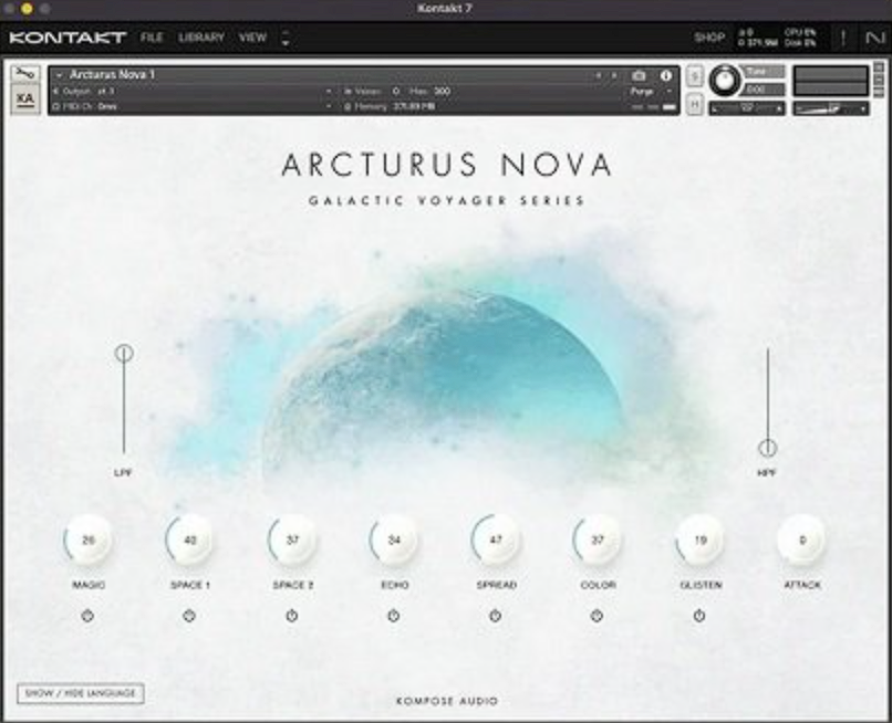 Kompose Audio – Galactic Voyager Series Arcturus Nova (KONTAKT)-0mac