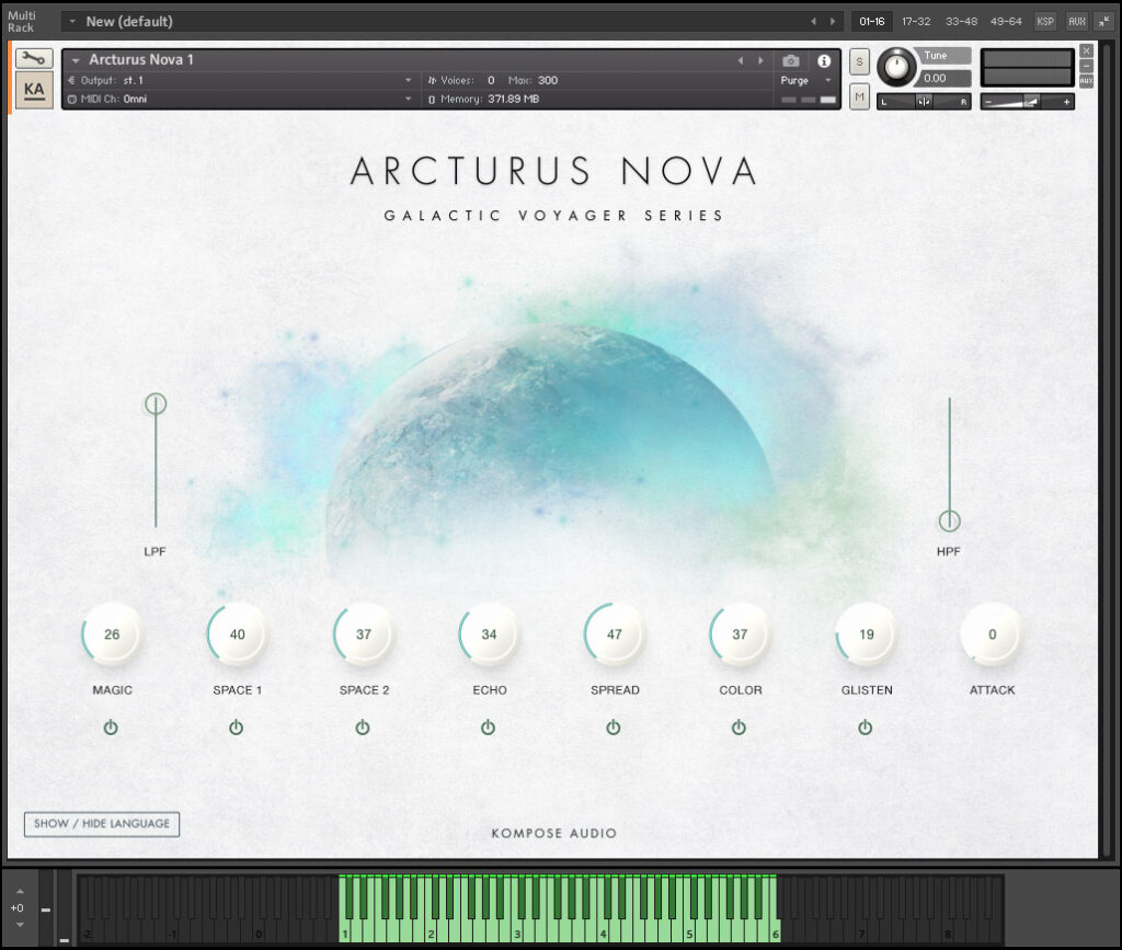 图片[1]-Kompose Audio – Galactic Voyager Series Arcturus Nova (KONTAKT)-0mac